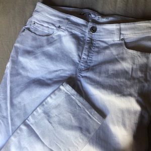 INC White Skinny Ankle Jeans